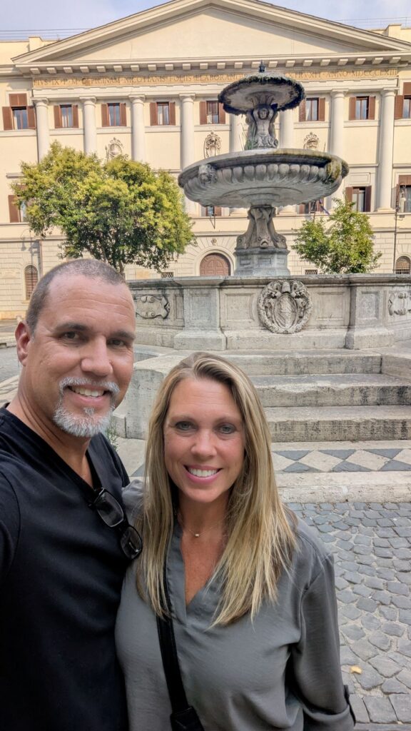 Erin & Anthony Howard editor and security at onceamomalwaysamom.com family travel - family vacation in Italy